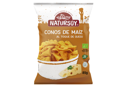 conos blat de moro al toc de formatge Natursoy Agromart